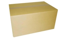 Scatole imballo avana 25x15x10 cm 1 onda - R06103