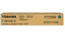 Toner Toshiba T-281CE-EC (6AK00000046) ciano - U00456