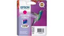 Cartuccia Epson T0803/blister RS+AM+RF (C13T08034021) magenta - U00517