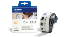 Etichette Brother DK11219 nero-bianco - U00835