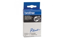 Nastro Brother TC395 bianco-nero - U00869