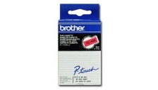 Nastro Brother TC491 nero-rosso - U00870