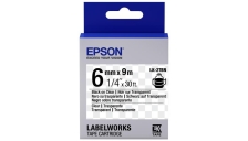 Nastro Epson LK-2TBN (C53S652004) nero-trasparente - U01002