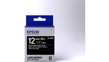 Nastro Epson LK-4BWB (C53S654009) nero-bianco - U01010