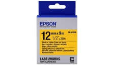 Nastro Epson LK-4YBW (C53S654014) nero-giallo - U01013