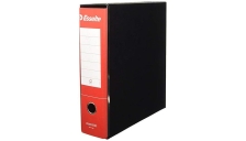 Raccoglitore Essential Esselte - meccanismo a leva - 8 cm - Commerciale - rosso - 2 - meccanismo a leva - 390773160
