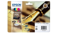 Cartuccia Epson 16XL/blister RS+AM+RF (C13T16364020) nero-ciano-magenta-giallo - Y09574