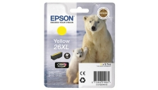 Cartuccia Epson 26XL/blister RS+AM+RF (C13T26344020) giallo - Y09616