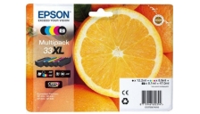 Cartuccia Epson T33XL/blister RS+AM+RF (C13T33574020) nero fotografico nero-ciano-magenta-giallo - Y09653
