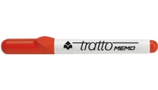 Pennarello a secco tratto memo puntatonda rosso per lavagna - Z00446