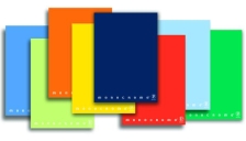 Maxiquaderno A4 40fg+2 80gr commerciale monocromo pigna - Z00524
