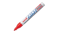 Marcatore uni paint px20 rosso p. media a vernice - Z00647