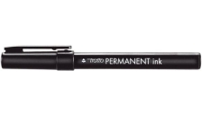Scatola 12 marcatori tratto permanent ink nero - Z01270