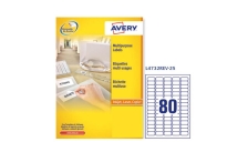 Etichetta adesiva l4732rev bianca rimovibili 25fg A435,6x16,9 (80et/fg) laser - Z01750