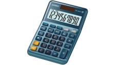 Calcolatrice da tavolo MS-100EM - 10 cifre - blu - Casio - Z02147