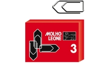 10 Scatole da 100 fermagli n.3 mm29 zincati leone - Z02214