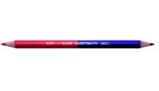Scatola 12 matite bicolore grossa rosso-blu h3423 kohinoor - Z02768