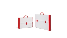 Valigetta polionda 37x60x5 dorso rigido (235-r) - Z02846