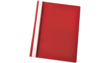 Cartellina ppl con fermafogli 21x29,7 rosso report file esselte - Z03298