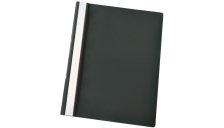 Cartellina ppl con fermafogli 21x29,7 nero report file esselte - Z03301