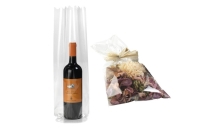100 buste regalo crystal trasparente 25x40cm - Z03397