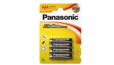 Blister 4 pile ministilo alkaline aaa 1,5v panasonic - Z03484