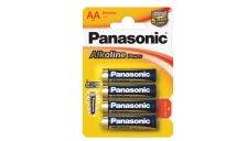 Blister 4 pile stilo alkaline aa 1,5v panasonic - Z03485