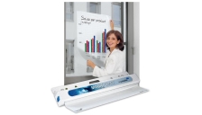 Rotolo 25fg elettrostatici 60x80cm a quadretti magic chart legamaster - Z03781