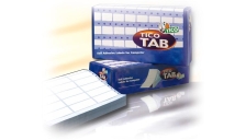 Scatola 4000 etichette adesive tab1-1003 100x36,2mm corsia singola tico - Z04751