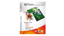 100 pouches 60x90mm 125my business card titanium - Z04875