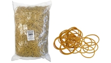 Elastico gomma giallo ø100 sacco da 1kg markin - Z05083
