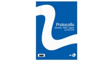 Fogli protocollo A4 60gr 20fg 1rigo bm - Z05256