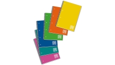Maxiquaderno spiralato ppl 210x297mm A4 40fg+1 80gr 1rigo one color blasetti - Z05546