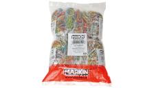 10 sacchetti da 100g di elastico gomma misure e colori assort. markin - Z05597