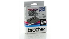 Nastro Brother TX221 nero-bianco - Z06152