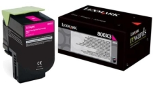 Toner Lexmark 800X3 (80C0X30) magenta - Z07368