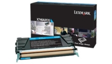 Toner Lexmark X746, X748 (X746A2CG) ciano - Z07616