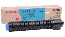 Toner Sharp MX70GTCA ciano - Z08799