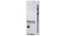 Scatola 20 penne sfera scatto nero 1.0mm starline - Z09042