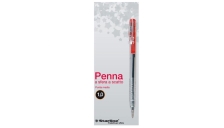 Scatola 20 penne sfera scatto rosso 1.0mm starline - Z09044