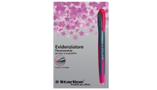Evidenziatore starline fucsia p.scalpello 1-4mm - Z09054