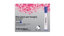 Marcatore per lavagne blu p.tonda 2mm starline - Z09062