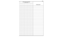Registro giornale lavori 31x21cm 47pagine numerate e2909 edipro - Z09879