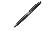 Penna a sfera a scatto suprimo punta media nero schneider - Z10418