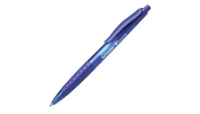 Penna a sfera a scatto suprimo punta media blu schneider - Z10420