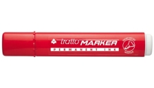 Marcatore tratto marker rosso p.scalpello - Z10434