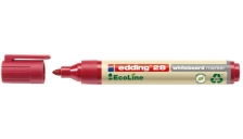 Marcatore rosso per lavagne bianche edding 28 ecoline tratto 1,5 - 3,00mm - Z11542