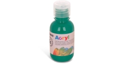 Colore acrilico fine bottiglia da 125ml verde smeraldo - Z11952
