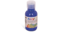 Colore acrilico fine bottiglia da 125ml blu oltremare - Z11954