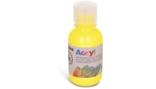 Colore acrilico fine bottiglia da 125ml giallo primario - Z11958